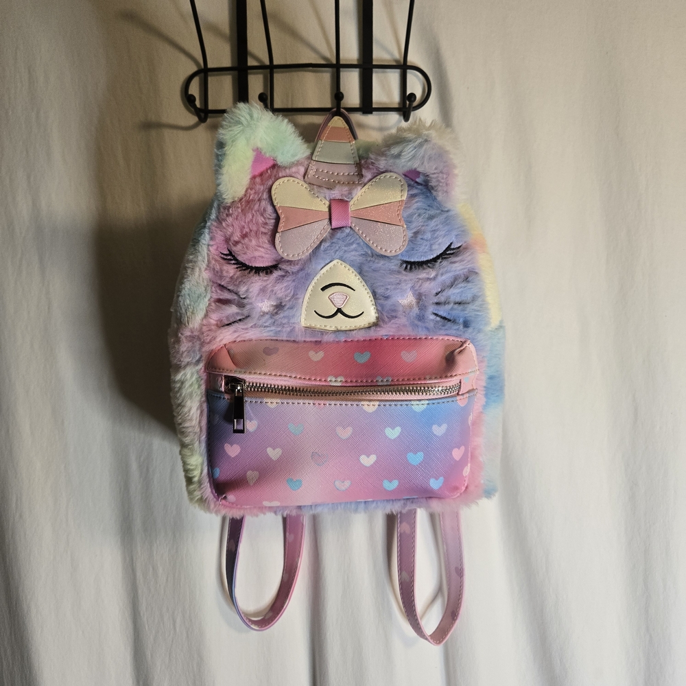 Pastel Multicolor Backpack Purse